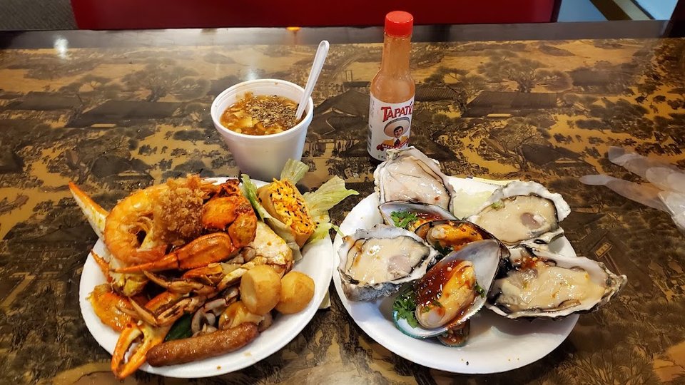 Crabs Oysters Mussels Shrimps
